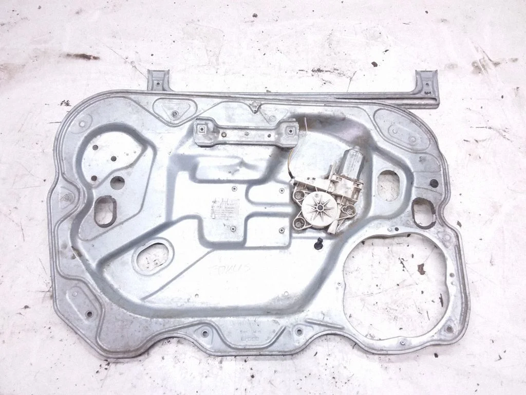 Front door window regulator with motor – Ford Focus C-MAX (2003-2010)