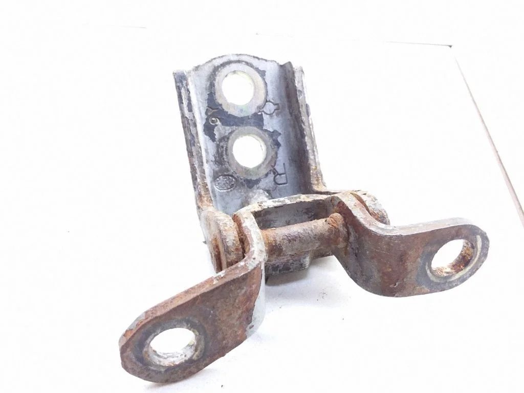 Rear door lower hinge – left