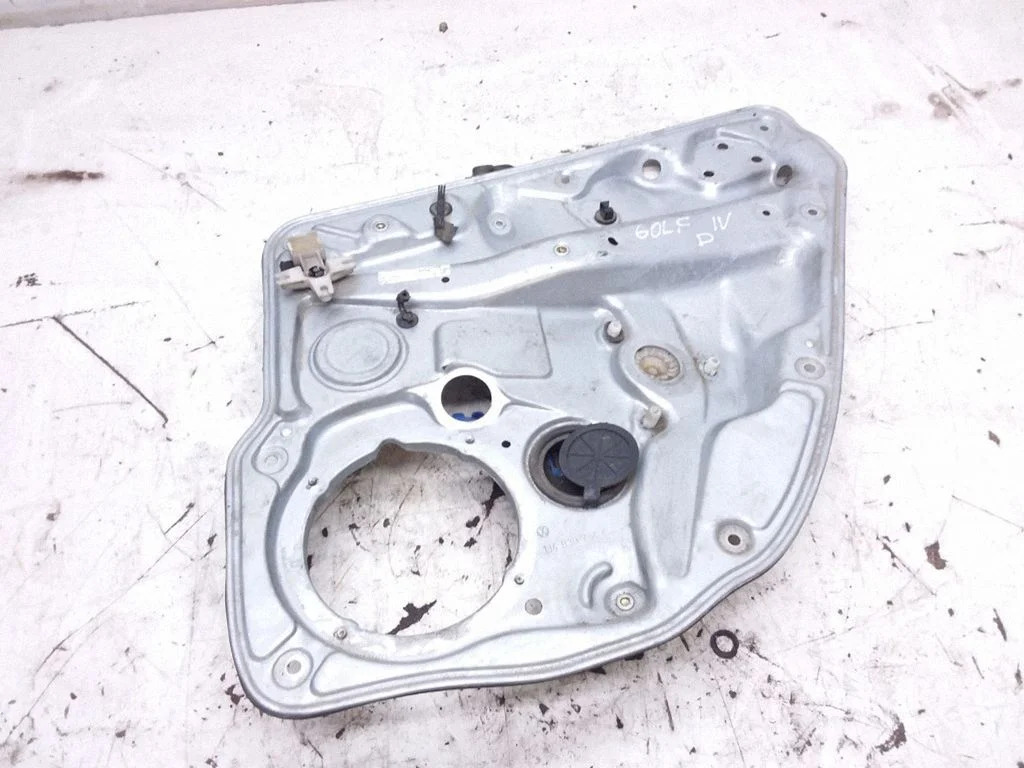 Rear window lifting mechanism without motor 1J4839756C
