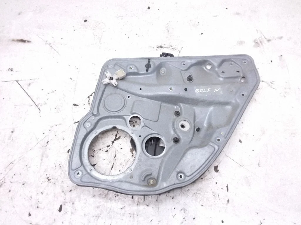 Rear window lifting mechanism without motor 1J4839756E