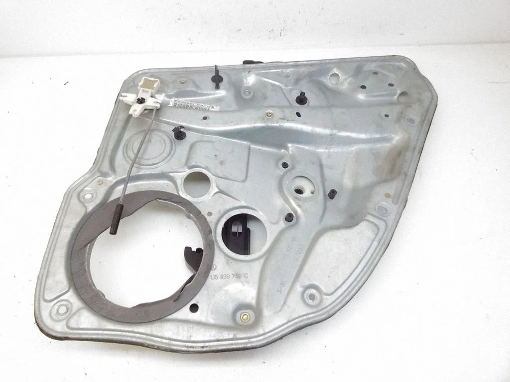 Rear window lifting mechanism without motor 1J5839756C