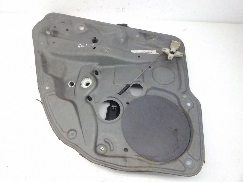 Rear window lifting mechanism without motor 1J4839755E
