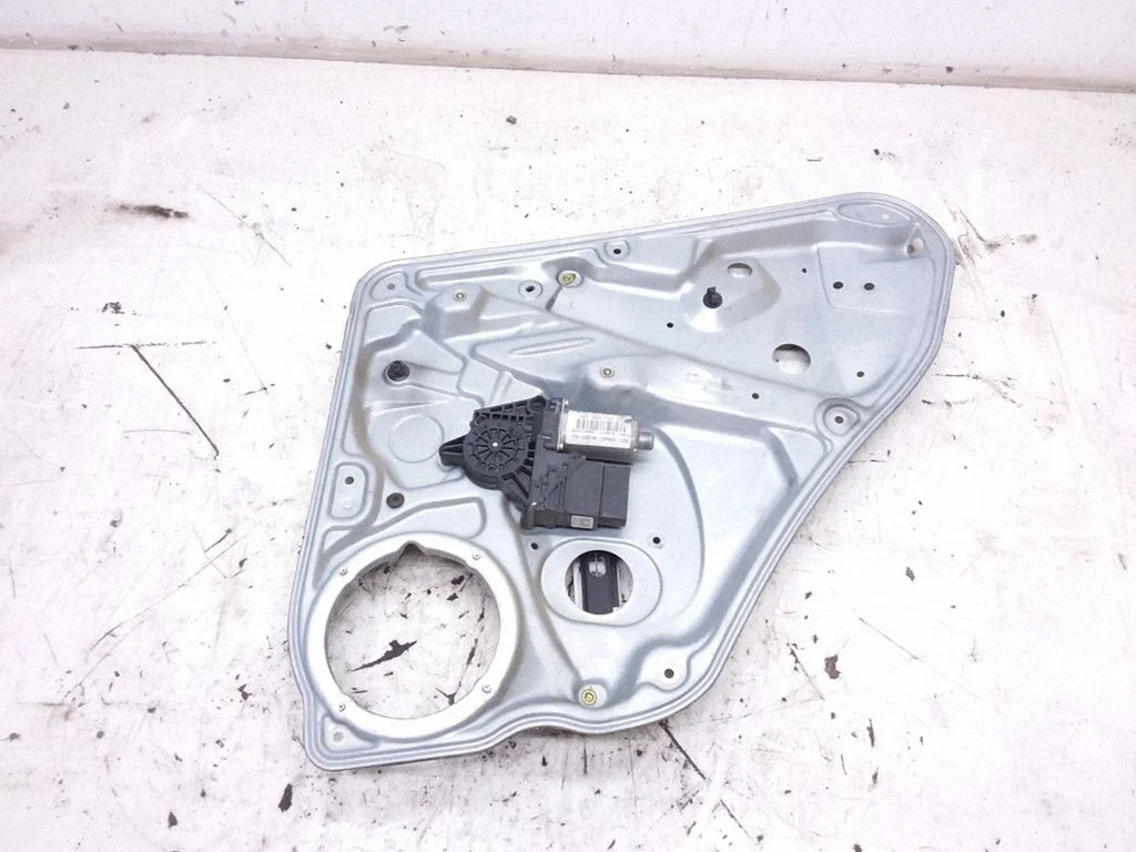 Rear door window regulator with motor 3B9839756C