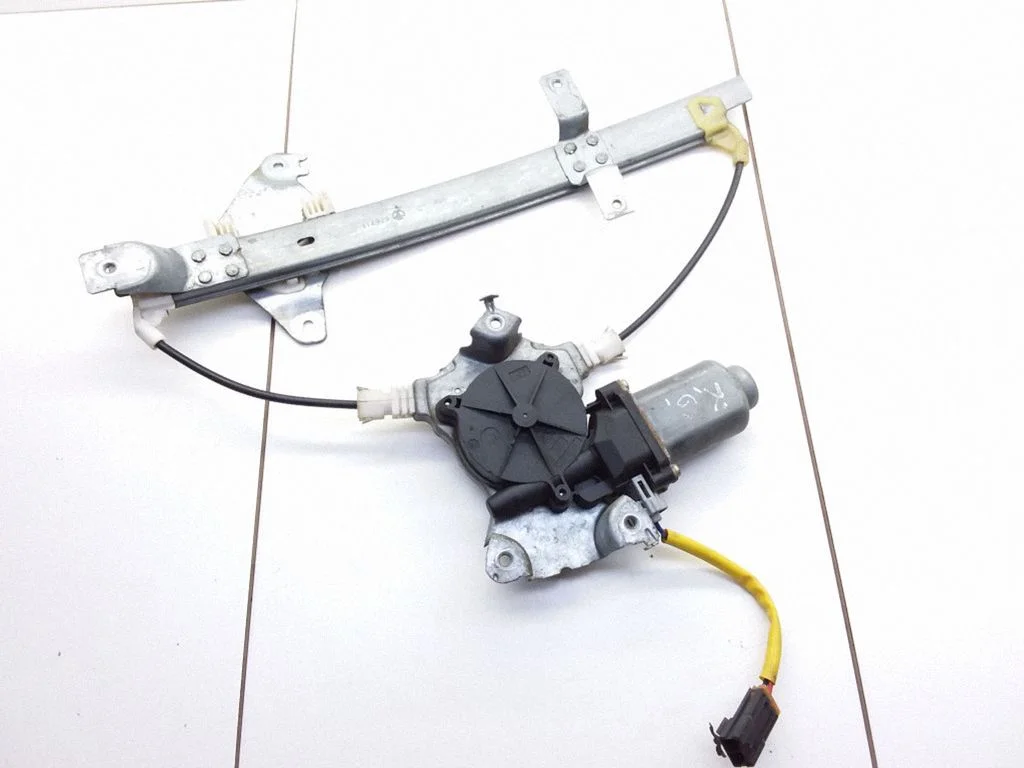 Rear door window regulator with motor 400601T2