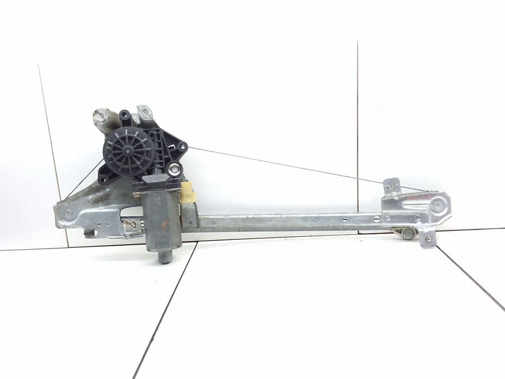 Rear door window regulator with motor – Saab 9-5 (1998-2005)