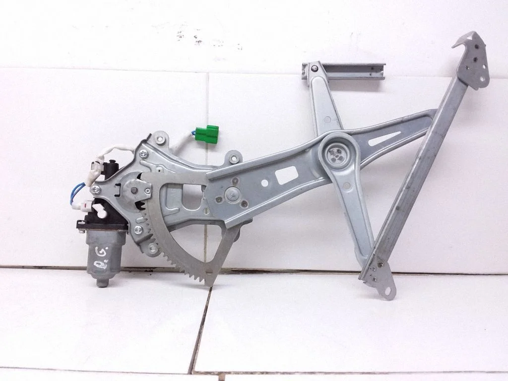Rear door window regulator with motor 801260