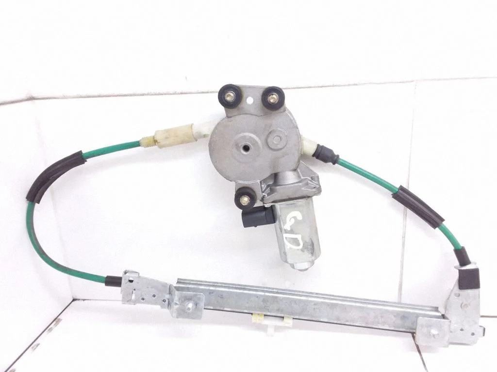 Rear door window regulator with motor 46513600