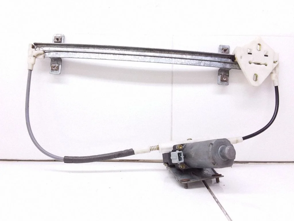 Rear door window regulator with motor 0130821666