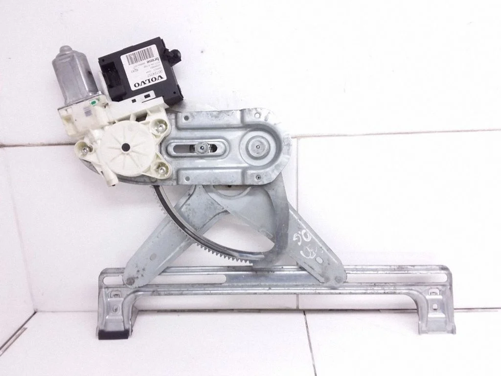 Rear door window regulator with motor 30724757