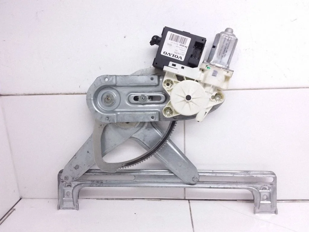 Rear door window regulator with motor 30724755