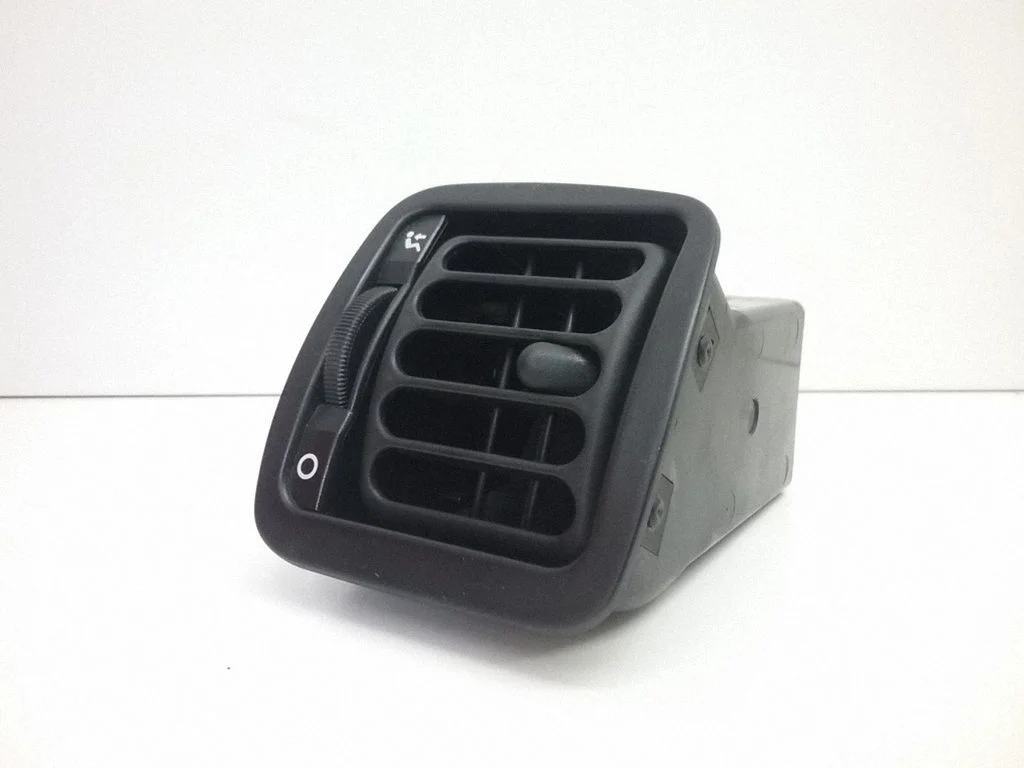 Dashboard side air vent grill/cover trim