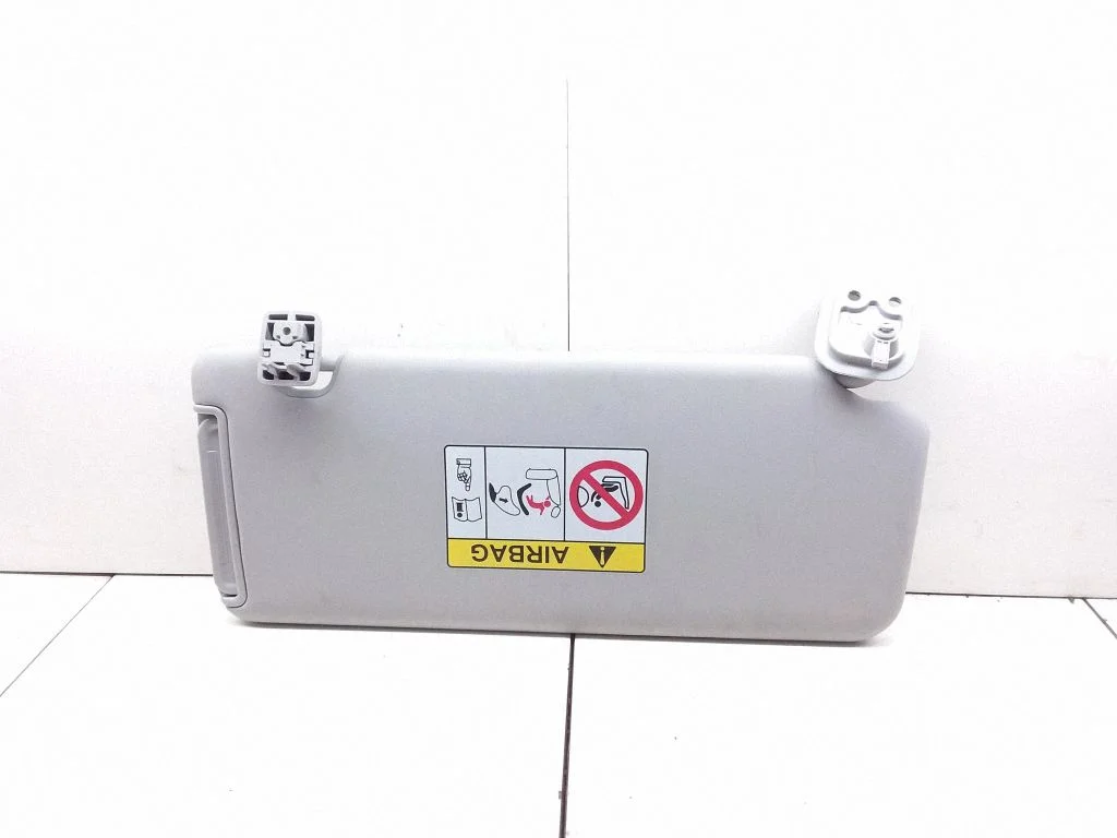 Sun visor – front left