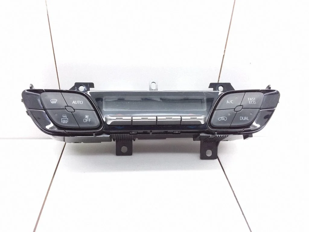 Gaisa kondicioniera/klimata/sildītāja vadības bloks (salonā) – Toyota C-HR I (2016-2023)