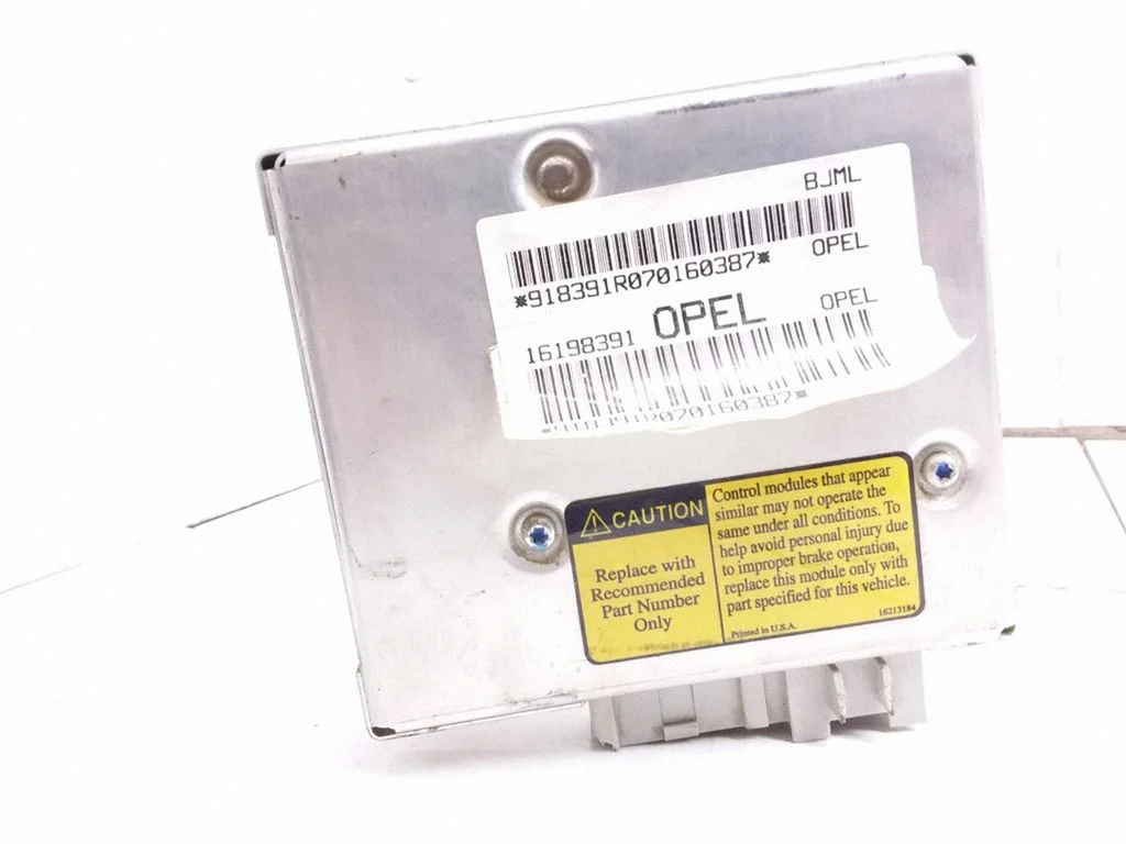 ABS control unit/module 16198391