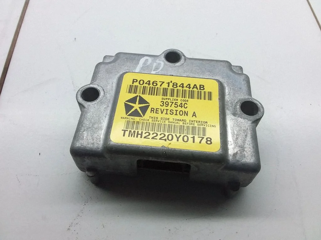 Airbag deployment crash/impact sensor P04671844AB