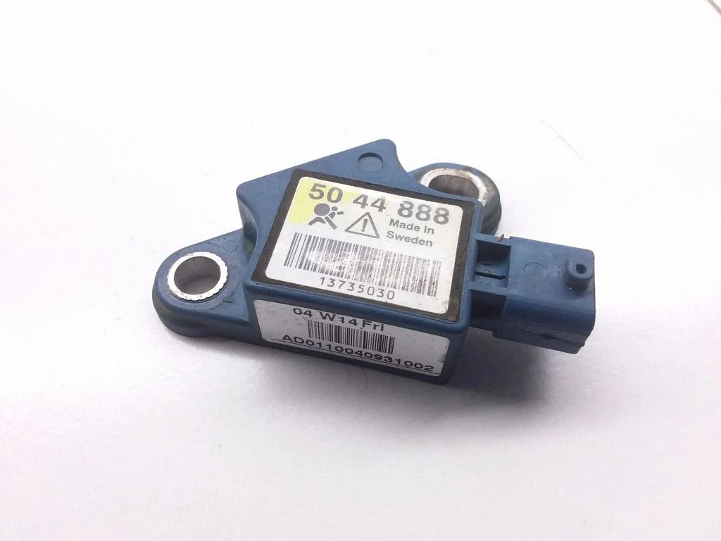 Airbag deployment crash/impact sensor