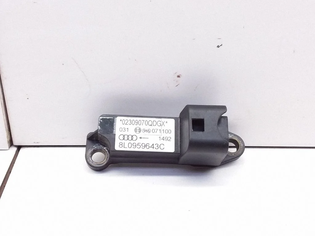 Airbag deployment crash/impact sensor