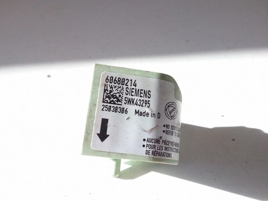 Drošības spilvenu trieciena sensors 60680214