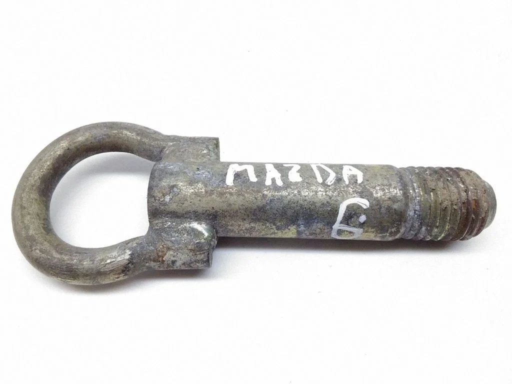 Towing hook eye