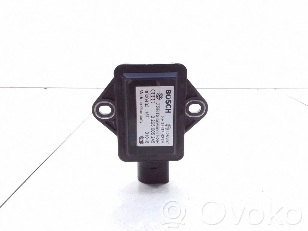 ESP acceleration yaw rate sensor 8E0907637A