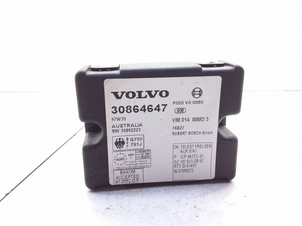 Immobilizer control unit/module – Volvo S40, V40 (1995-2004)