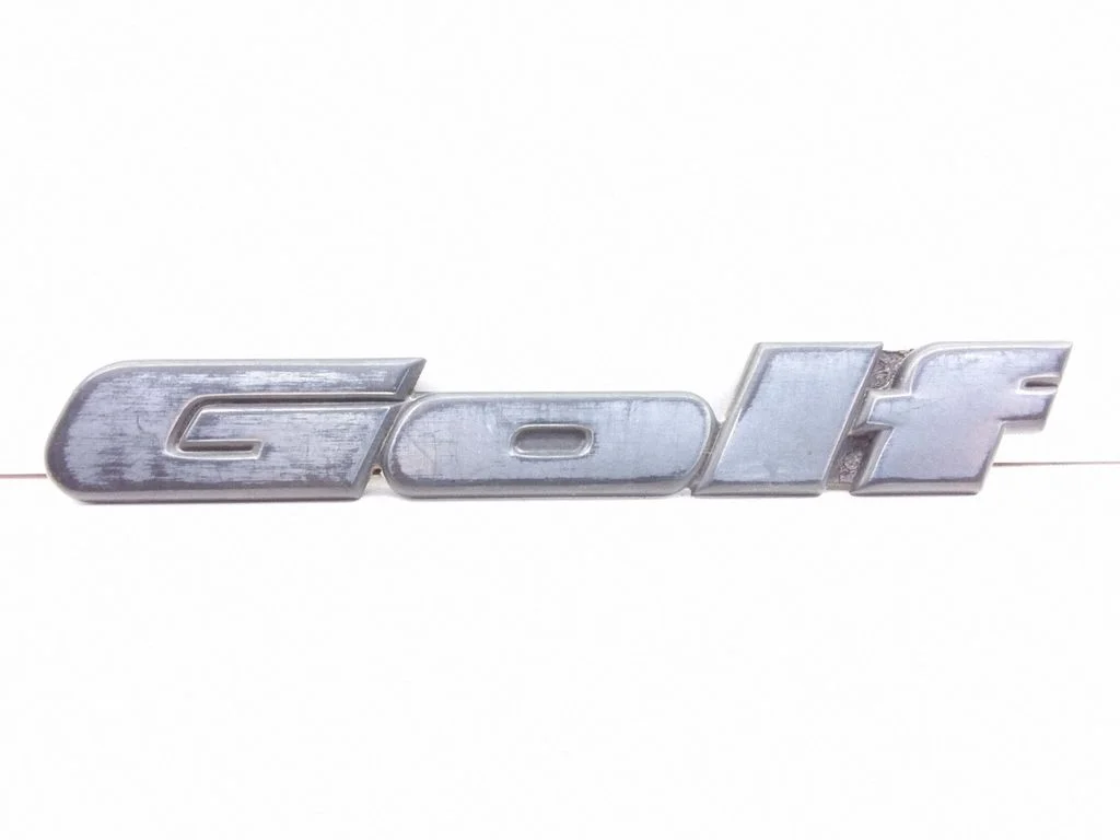 Manufacturers badge/model letters – Volkswagen Golf III (1992-1997)
