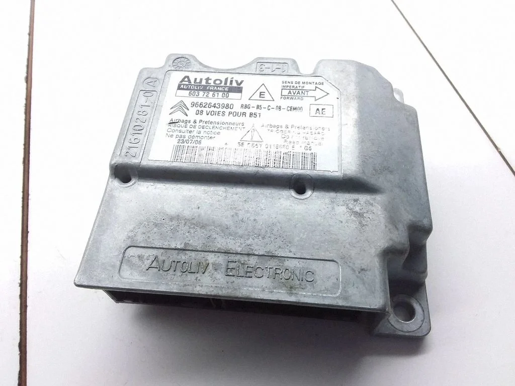 Turvapatjade juhtplokk – Citroen C4 I (2004-2010)