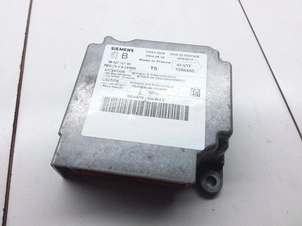 Airbag control unit/module – Peugeot 307 (2001-2005)