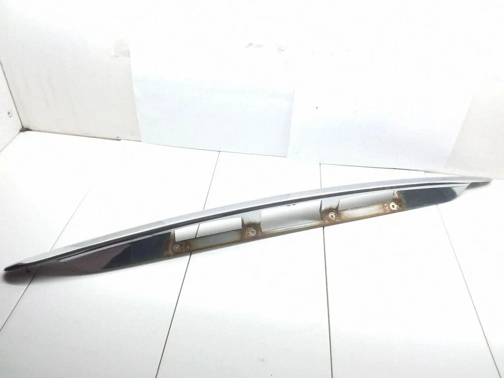 Trunk door license plate light bar