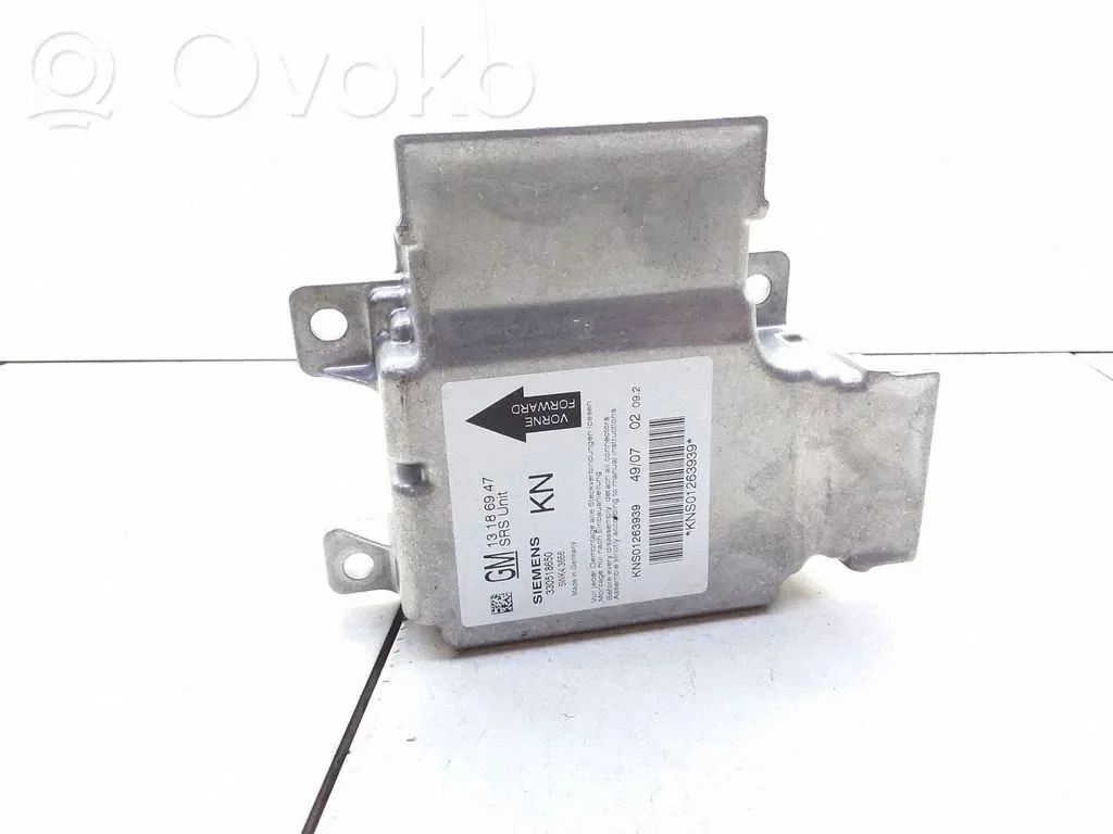 Drošības spilvenu vadības bloks – Opel Vectra C (2005-2009)