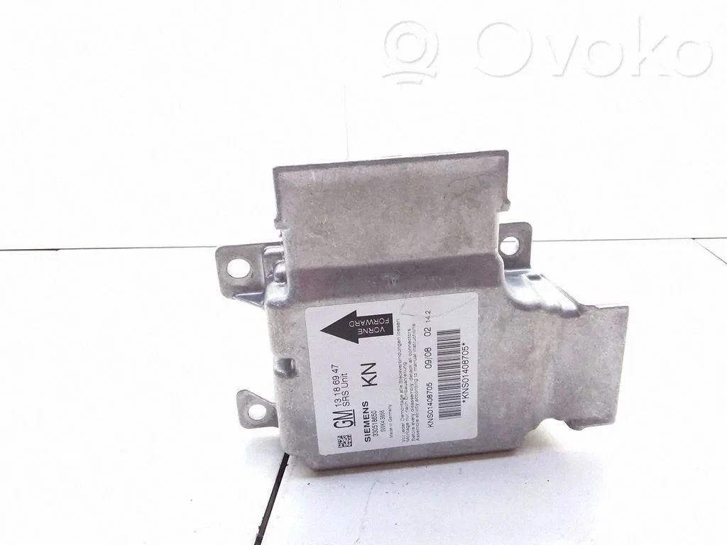 Drošības spilvenu vadības bloks – Opel Vectra C (2005-2009)
