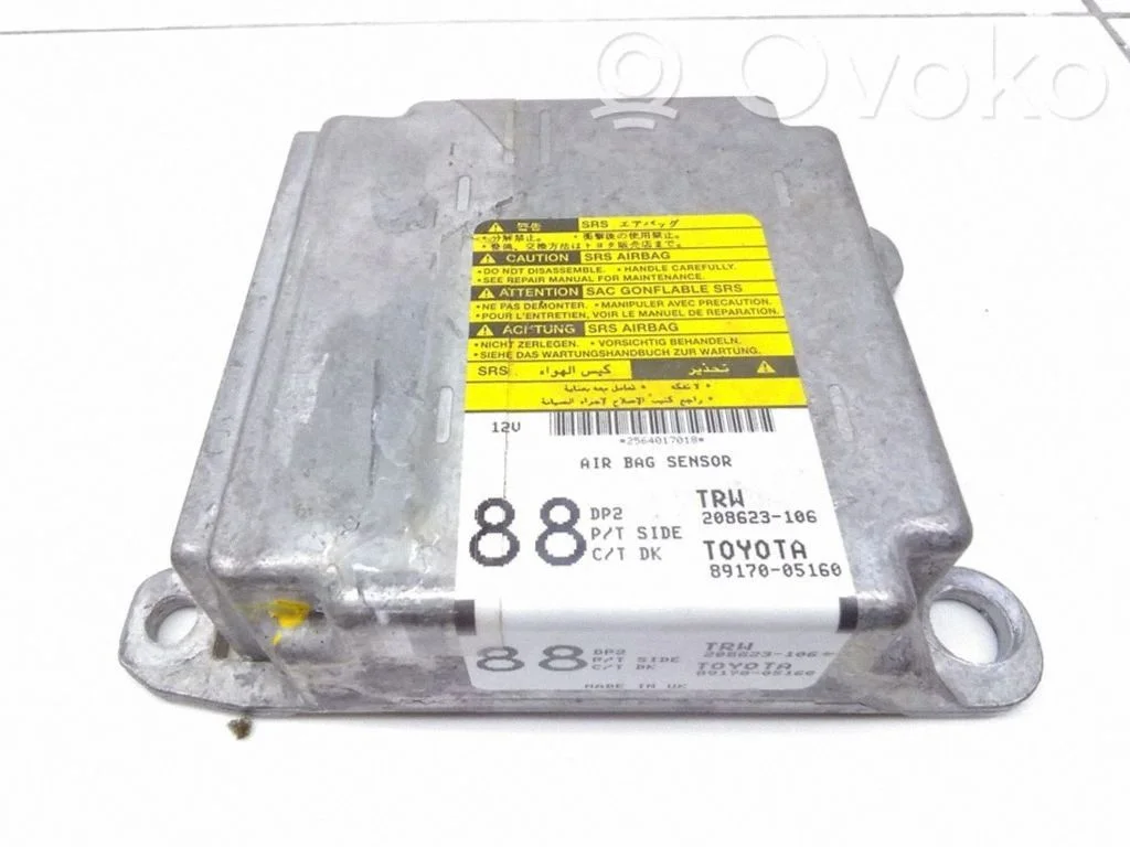 Drošības spilvenu vadības bloks – Toyota Avensis T250 (2003-2006)