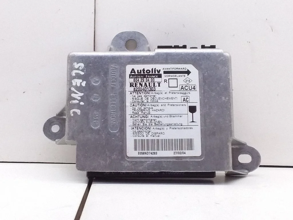 Drošības spilvenu vadības bloks – Renault Scenic II - Grand scenic II (2003-2006)