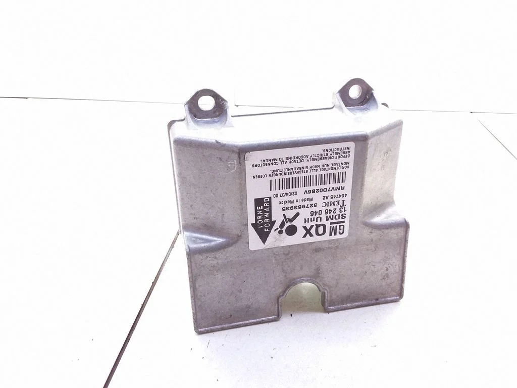 Drošības spilvenu vadības bloks 13246046