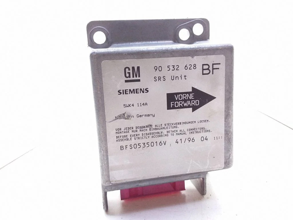 Drošības spilvenu vadības bloks 90532628