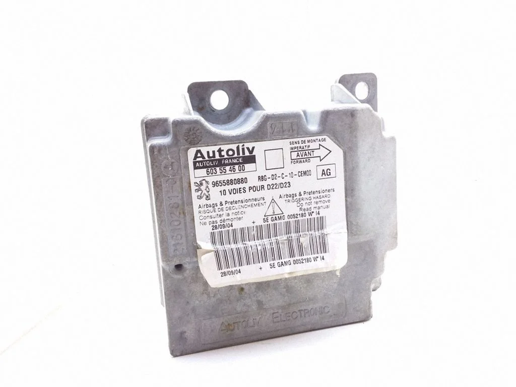 Airbag control unit/module 9655880880