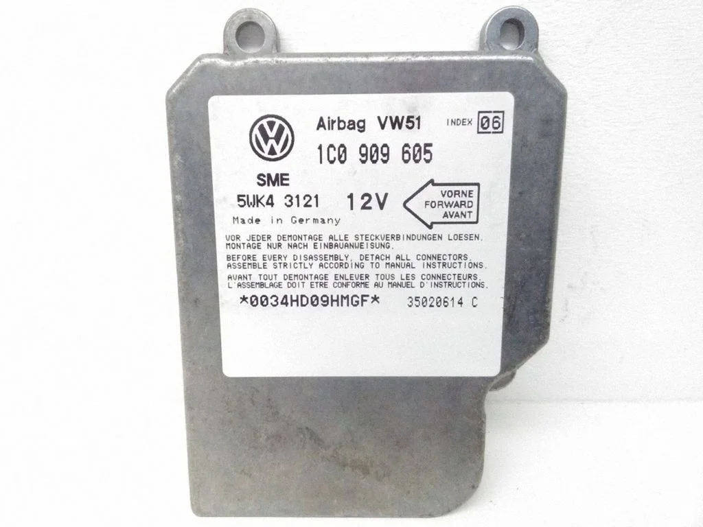 Drošības spilvenu vadības bloks 1C0909605