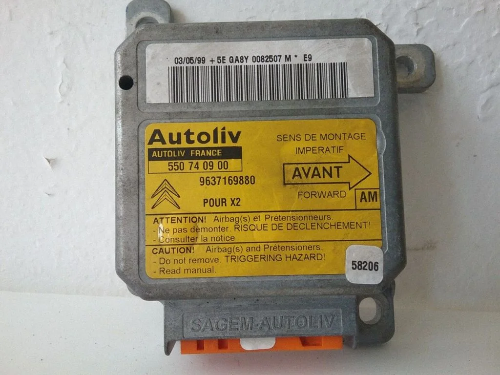 Airbag control unit/module 9637169880