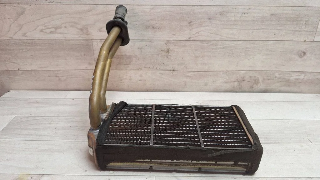 Heater blower radiator