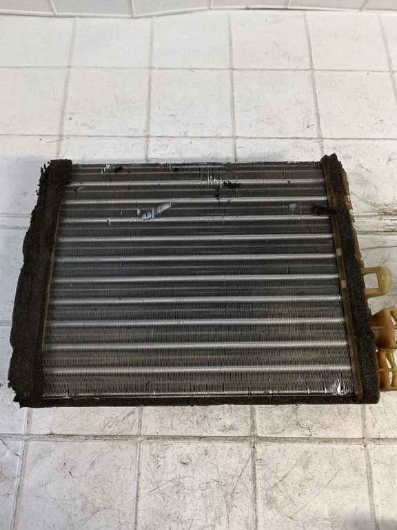 Heater blower radiator