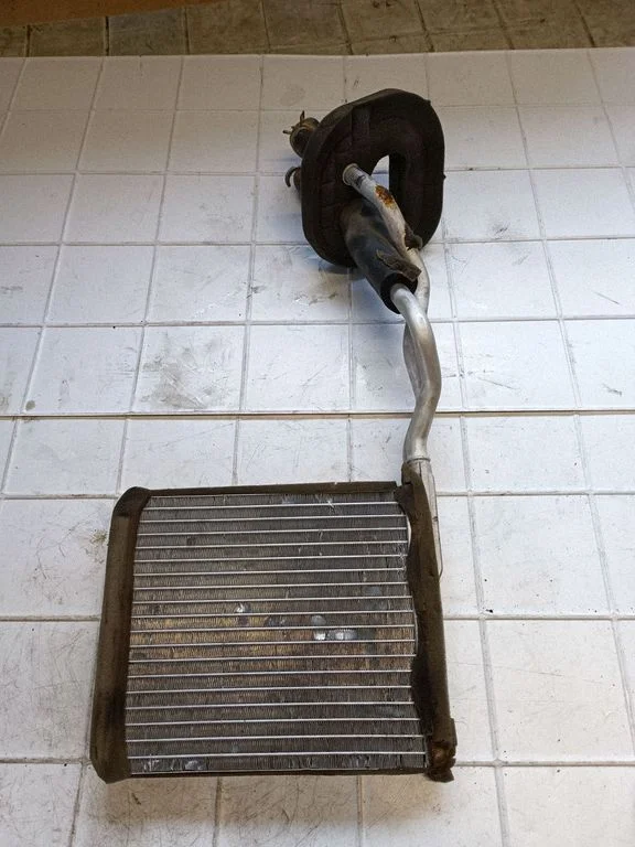 Heater blower radiator