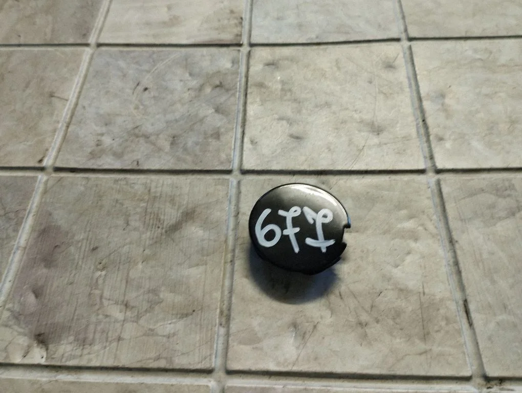 Rear bumper row hook cap/cover 0723