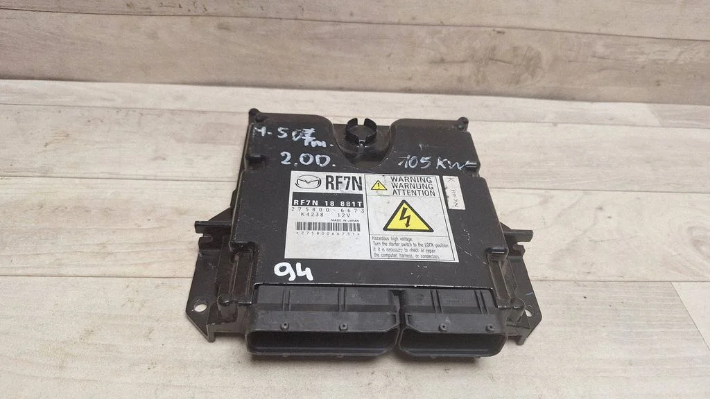 Engine control unit/module RF7N18881T – Mazda 5 (2005-2010)
