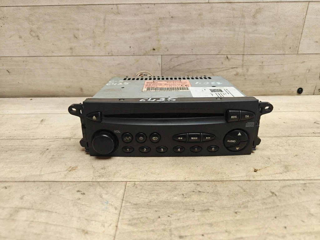 Radio, odtwarzacz CD/DVD, nawigacja 96476992ZE