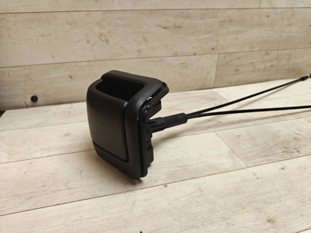 Seat back rest control lever/handle