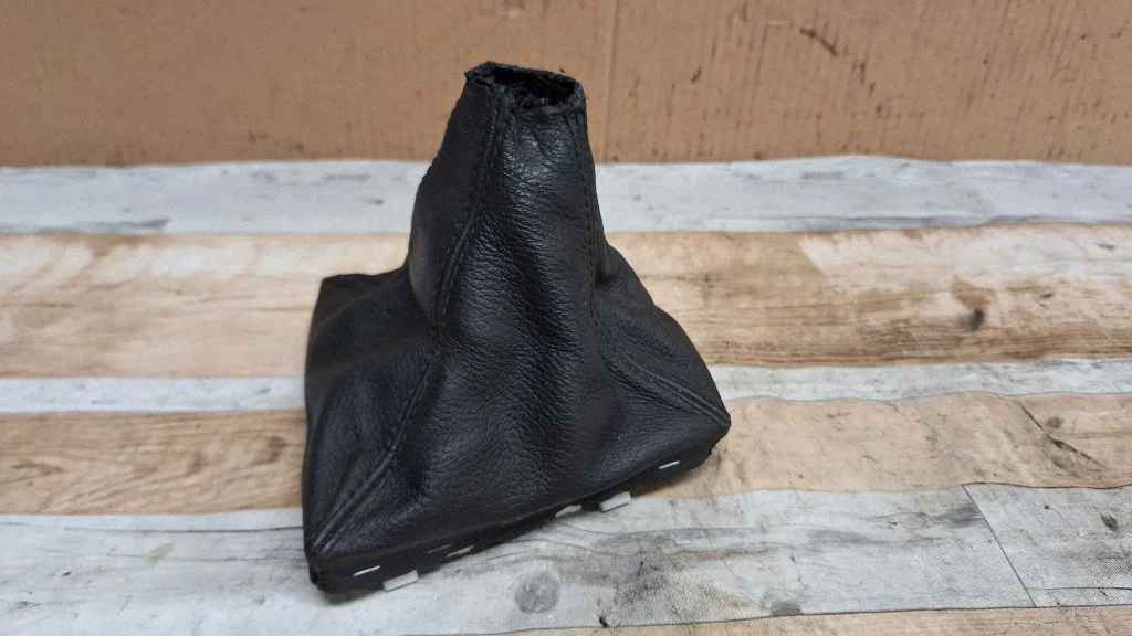 Gear lever shifter trim leather/knob 759951705