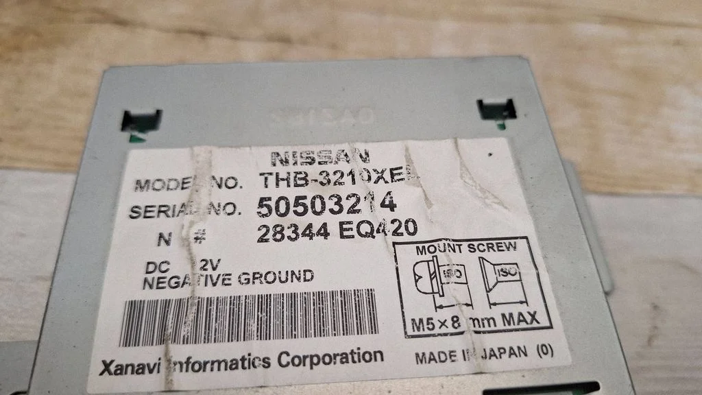 GPS navigation control unit/module – Nissan X-Trail T30 (2001-2007)