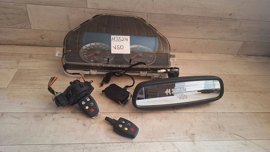 Käivituskomplekt (ECU ja lukukomplekt) – Volvo V50 (2004-2007)