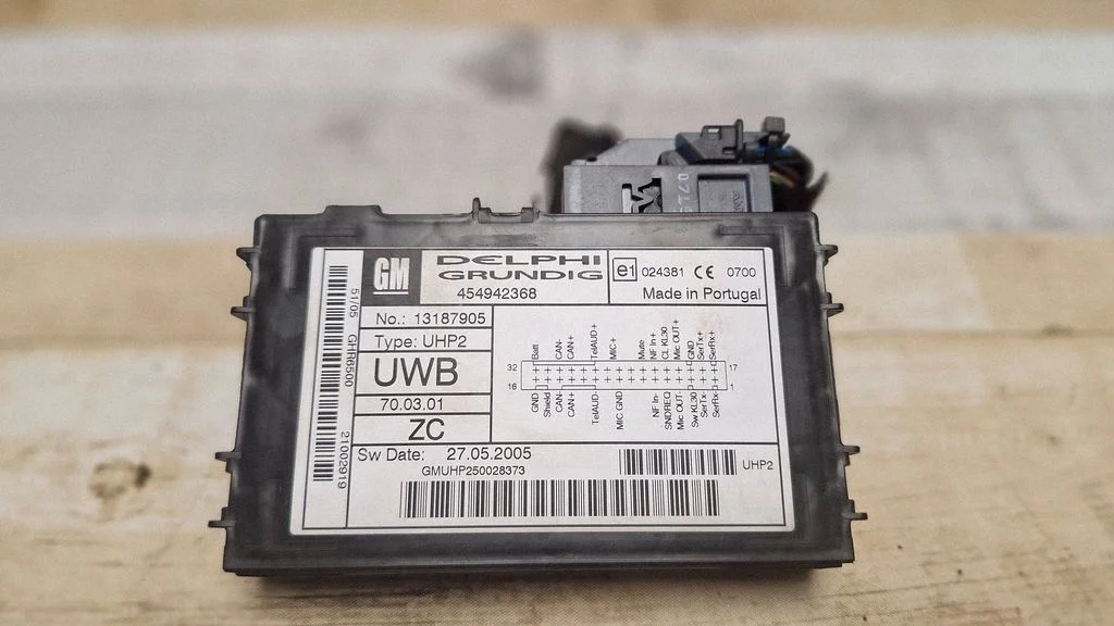 Phone control unit/module – Opel Vectra C (2005-2009)