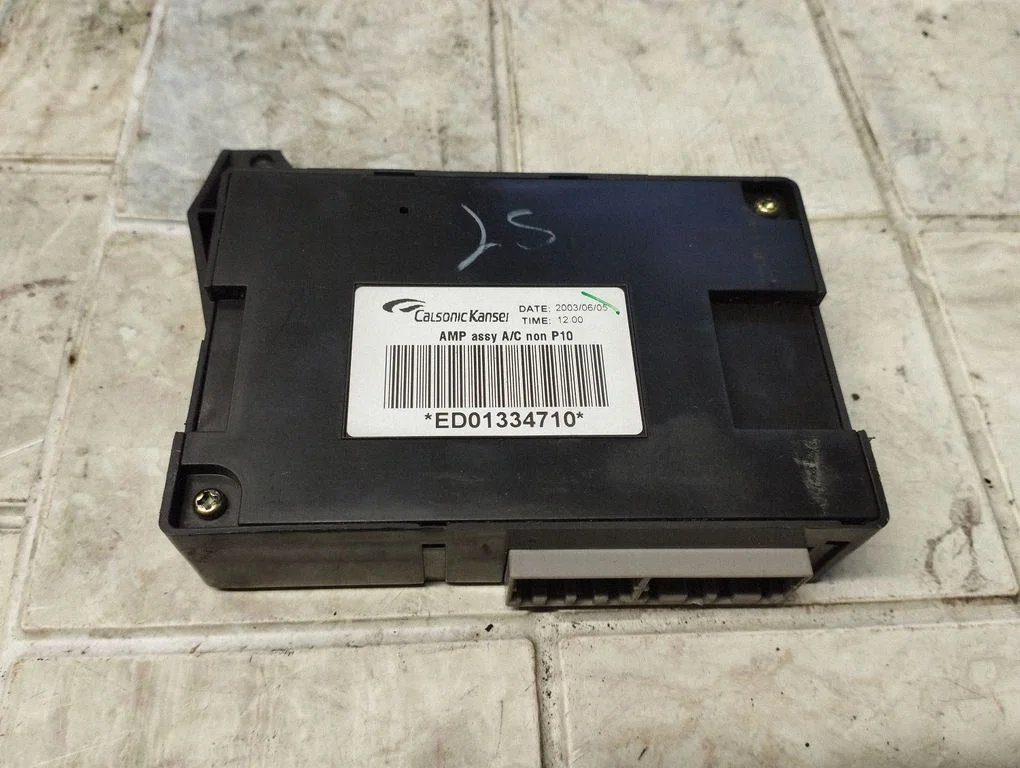 Air conditioning/heating control unit – Nissan Almera N16 (2000-2010)